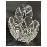 7" Lead Crystal Basket