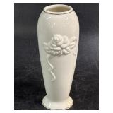 Lenox Ivory Vase Flower Rose Blossom 7 1/2"