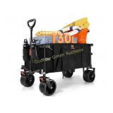 Collapsible Utility Wagon with 130L Capacity