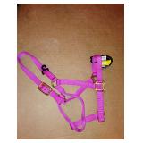 1-large magenta Weaver halter new with tags