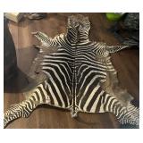 Zebra Hide sold as is condition, been in storage