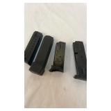 Lot of 4 Magazines for 9mm Handgun