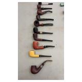 10 Vintage Tobacco Smoking Pipes