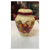 Biscotti Cookie Jar Hand Painted for Nonniï¿½s