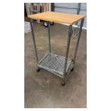 Small Kitchen Rolling Cart