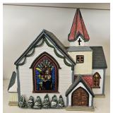 Lexmax Christmas Village Porcelain Church