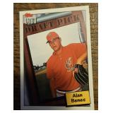 Topps 1993 Alan Benes Card