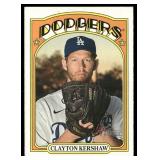 2021 Topps Heritage Clayton Kershaw Card