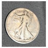 1945 Walking Liberty Half Dollar