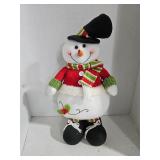 Plush Snowman Decoration