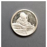 1.6 Gram Franklin Mint Silver Round