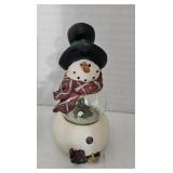 Winter Holiday Snowman Snowglobe