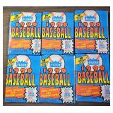 6 Packs of 1990 Fleer Baseball Cards