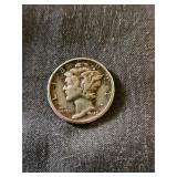 1945 Mercury Dime