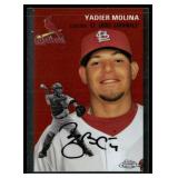 2023 Topps Chrome Yadier Molina St Louis Cardinals