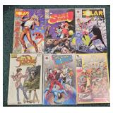 Lot of 6 Comic Books Skate Man Solar Sail