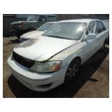 2001 Toyota Avalon 4T1BF28B41U171641 White