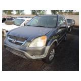 2004 Honda CR-V JHLRD78864C031839 Blue