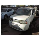 2009 Nissan Cube JN8AZ28R89T120556 White