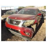 2014 Nissan Pathfinder 5N1AR2MM0EC637393 Red