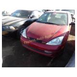 2001 Ford Focus 1FAFP33P71W113786 Red