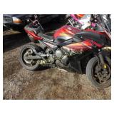 2011 Yamaha FZ6R JYARJ18E1BA006392 Red