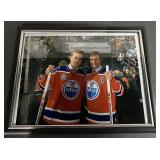 Rookie Connor McDavid & Wayne Gretzky Photo