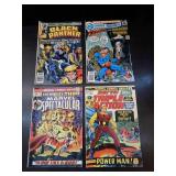 (4) Black Panther, Superman, Marvel Comics