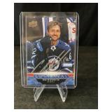 Nino Niederreiter Wpg Jets Autographed Card