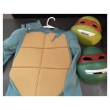 TMNT (M 7-8) Costume with 2 Masks