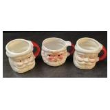 Vintage Santa Mugs (3)