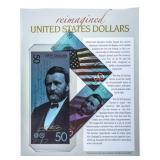 Reimagined USA Dollars - One Dollar Gold Signature