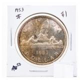1953 Canada Silver Dollar