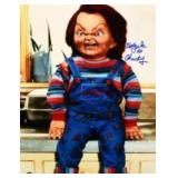 Ed Gale Signed "Chucky" 11x14 Photo Inscribed "