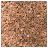 Mystery Collection of Pennies - Tote Bag of Mixed