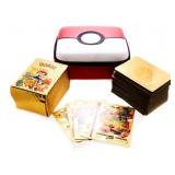 24kt Gold Leaf Pokemon Collector Art Cards - 150 C