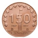 Canada 150 1867-1967 Bronze Medallion