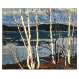 Canadian Art Collection - Tom Thomson Panel - "Sp