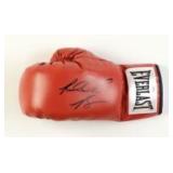 Riddick Bowe Signed Everlast Boxing Glove (JSA)Rid