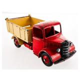 DINKY TOYS - #410 - BEDFORD TIPPER TRUCK - RED & C