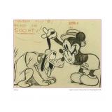 Disney Sketch Scene Giclee - "Society Dog Show",