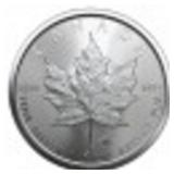 1 oz Silver Canadian Maple Leaf Coin 2024