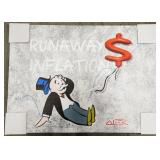 Artist "Smart Alec" "Monopoly Series" Canvas 2