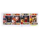 Grouping - 4 x FUNKO POP ROCKS Series Vinyl Figure