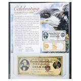 Celebrating GOLDBACKS OF 1888 (C1863-1933) 24kt Go