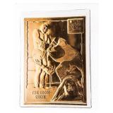 23 kt Gold Foil card - WWE THE IRON SHIEK"