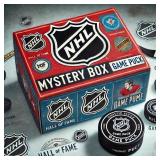 MYSTERY AUTOGRAPHED PUCK w/Cards - NHL Player