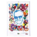 STAN LEE" Exclusive Lithograph by Artist "Kurt L