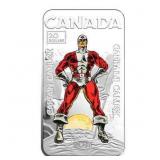 1 oz. Pure Silver Coloured Coin - Captain Canuck -