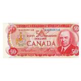 Bank of Canada 1975 Fifty Dollars - RCMP Formation